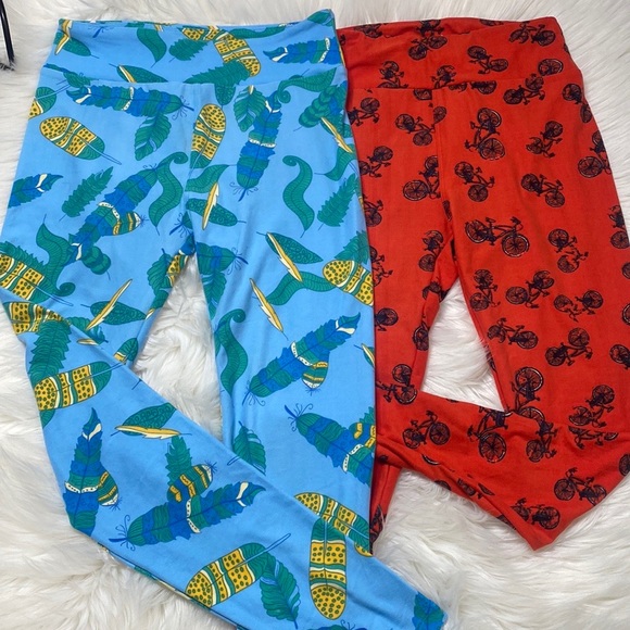LuLaRoe Other - NWOT girl’s Lularoe leggings size one size
